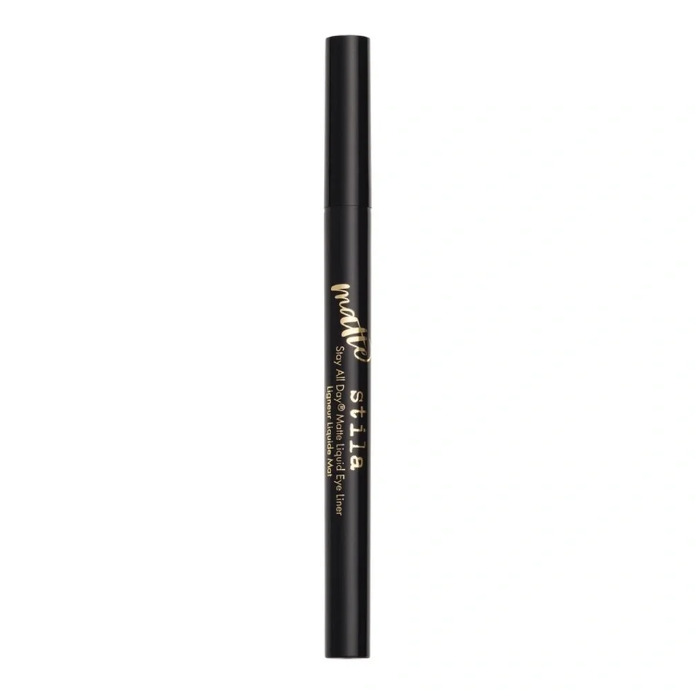 NEW Stila Stay All Day Matte Liquid Eye Liner Waterproof Matte Black 0.016 fl oz